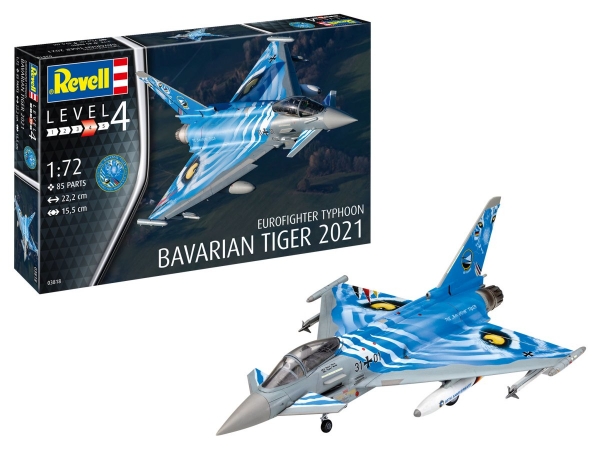 Revell 03818 Eurofighter Typhoon ''The Bavarian Tiger 2021''