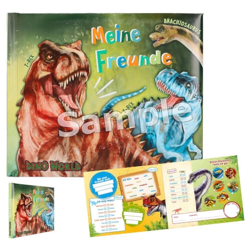 Depesche 12401 Dino World Freundebuch
