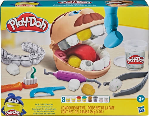 Hasbro F12595L0 Play-Doh Zahnarzt Dr. Wackelzahn