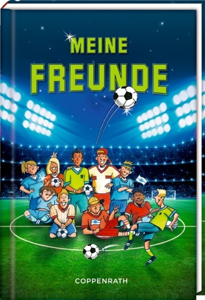 Coppenrath Verlag 92865 Freundebuch: Meine Freunde - Fußballfreunde