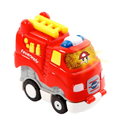 Vtech 80-500404 Tut Tut Baby Flitzer - Press & Go Feuerwehr, ab 12 Monate - 5 Jahre