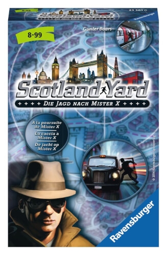 Ravensburger 23381 Scotland Yard Mitbringspiel