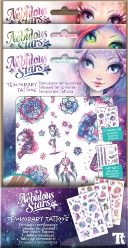 Nebulous Stars Temporäre Tattoos