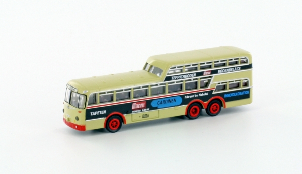 Lemke Minis LC3913 Büssing 1 1/2 Decker Bad Kreu