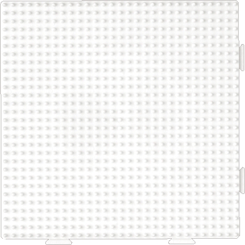 Dan Import 234 HAMA Bügelperlen Midi - Stiftplatte Multi Quadrat 14 x 14 cm