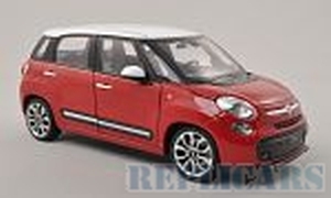 Welly 24038 Fiat 500L, red/white