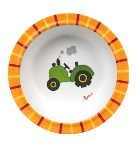 Sigikid 25235 Melamin Schüssel Traktor