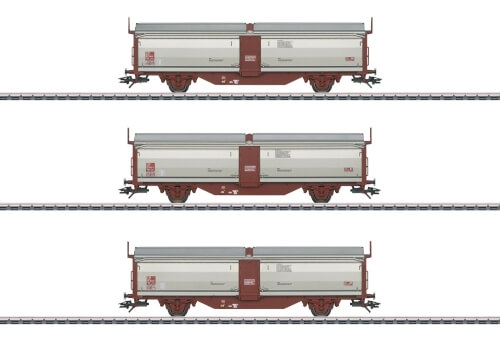 Märklin 47303 H0 Schiebedach-/Schiebewandwagen-Set Tbis