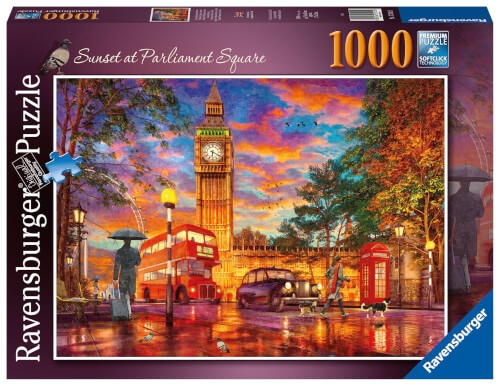 Ravensburger Puzzle 17141 - Sonnenuntergang in London - 1000 Teile Puzzle für Erwachsene und Kinder