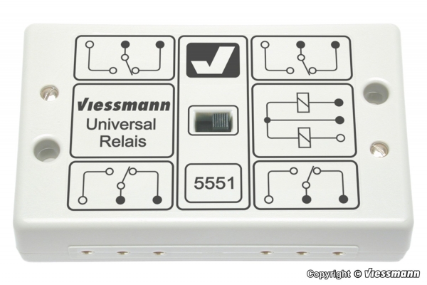 Viessmann 5551 Universal Relais 1x4UM