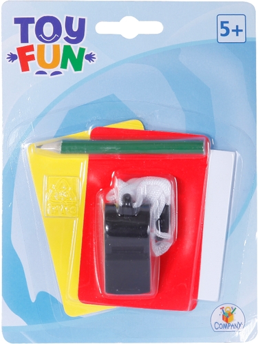 Vedes 73701821 Toy Fun Schiedsrichter-Set 5-teilig