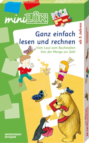 Georg-Westermann-Verlag 4170 miniLÜK Set Ganz einfach Lesen/Rechnen