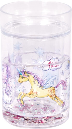 Coppenrath 17379 Glitzerbecher Einhorn-Paradies (1 Stück)