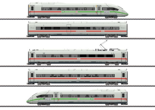 Märklin 39716 H0 Triebwagenzug ICE 4 Baureihe 412/812