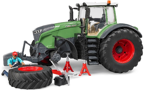 Bruder 4041 Fendt 1050 Vario mit Mechaniker+Ausst.