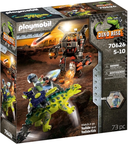 Playmobil 70626 Dino Rise Saichania: Abwehr des Kampfläufers