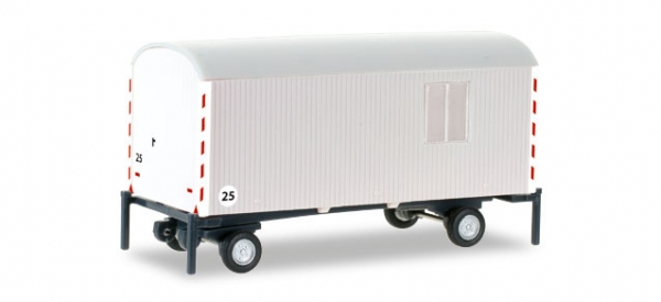 Herpa 076395-002 Bauwagen (kommunal), weiß