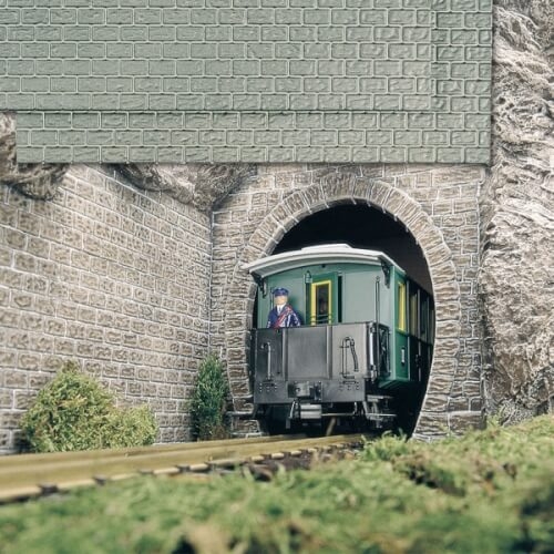 Busch 8612 H0 Mauer mit Stützpfeiler