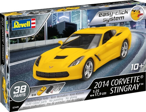 Revell 07449 2014 Corvette Stingray easy-click