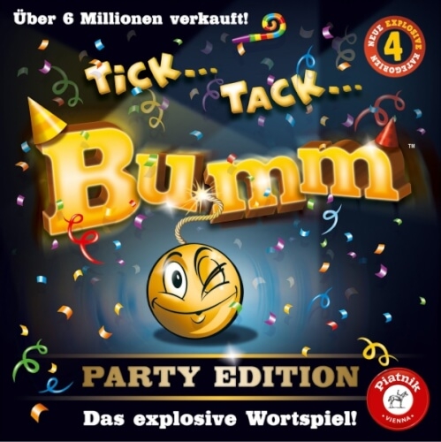 Piatnik Deutschland 6483 Piatnik 6483 Tick Tack Bumm Party-Edition