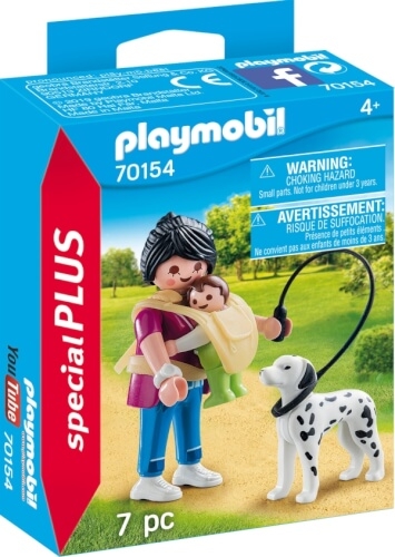 Playmobil 70154 Mama mit Baby und Hund