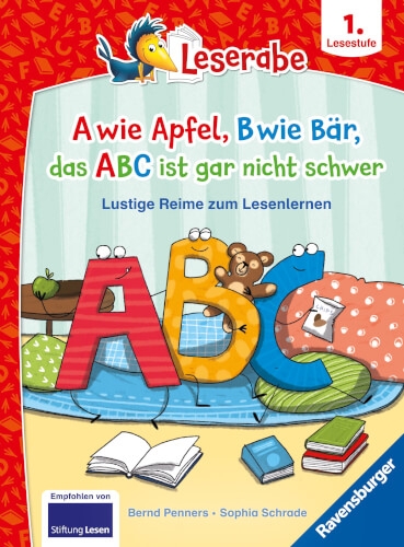 Ravensburger 46324 A wie Apfel, B wie Bär, das ABC ist gar nicht schwer - Lustige Reime zum Lesenler