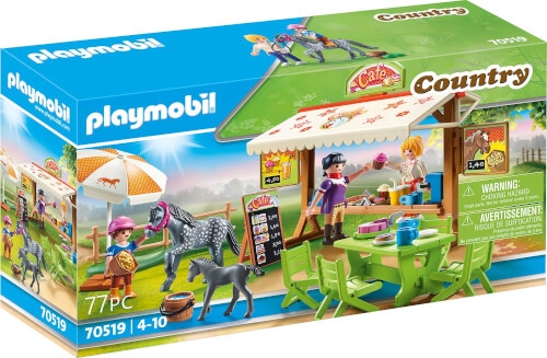 PLAYMOBIL 70519 Pony - Café