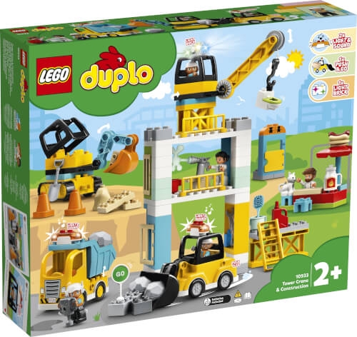 LEGO® DUPLO® 10933 Große Baustelle mit Licht und Ton