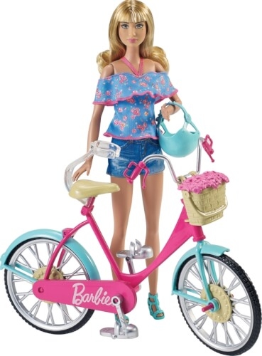 Mattel DVX55 Mattel Barbie Fahrrad