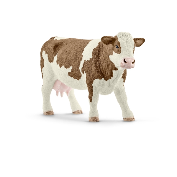 Schleich 13801 Fleckvieh-Kuh