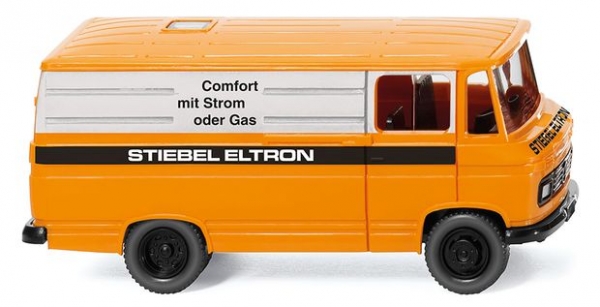 Wiking 027056 Kastenwagen MB L 406 Stiebel Eltron