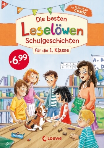 Die besten Leselöwen-Schulgeschichten für die 1. Klasse