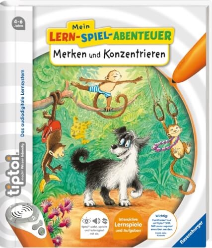 Ravensburger 41808 tiptoi® Merken und Konzentrieren