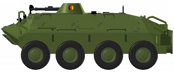 NPE NA88127 Schützenpanzer SPW 60 PB NVA