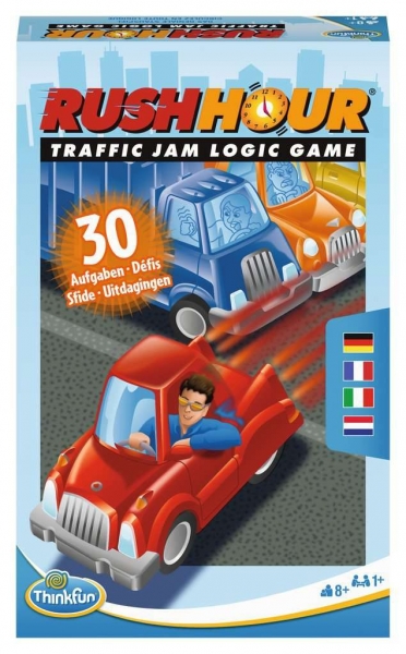 ThinkFun 76439 Rush Hour Mitbringspiel