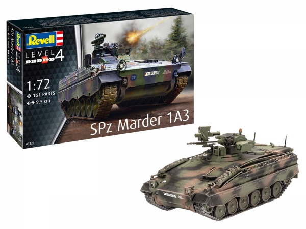 Revell 03326 1:72 SPz Marder 1A3 ab 12 Jahre