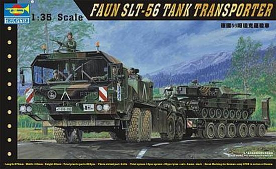 Trumpeter 750203 1/35 FAUN SLT-56 Tank-Transpo