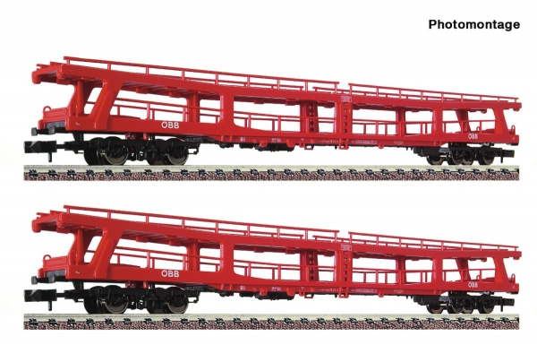Fleischmann 829502 2-tlg. Set: Reisezug-Autotransportwagen, ÖBB