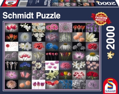 Schmidt Spiele 58297 Schmidt Puzzle 58297 Blumengruß, 2000 Teile, ab 12 Jahre