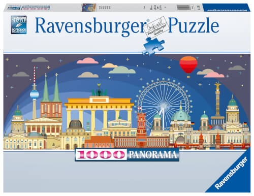 Ravensburger Puzzle 17394 Nachts in Berlin - 1000 Teile Puzzle für Erwachsene und Kinder ab 14 Jahre