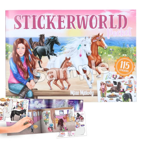 Depesche 12069 Miss Melody Pocket Stickerworld