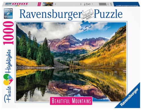 Ravensburger Puzzle 17317 - Aspen, Colorado - 1000 Teile Puzzle, Beautiful Mountains Kollektion, für