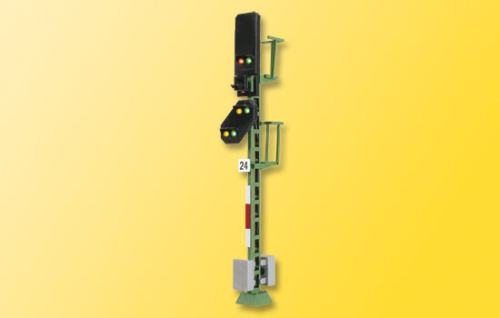 Viessmann 4724 H0 Licht-Blocksignal mit Vorsignal und Multiplex-