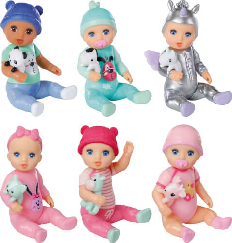 Zapf Creation 906002 BABY born Minis - PDQ Babies Dolls 1-6