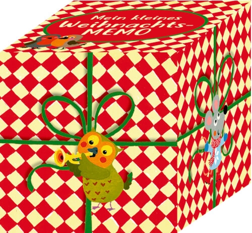 Coppenrath 95548 Bunte Weihnachtseisenbahn der Tiere, Memo-Adventskalender