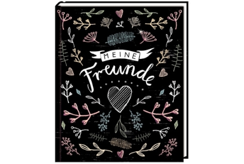 Coppenrath 94767 Freundebuch - Handlettering - Meine Freunde