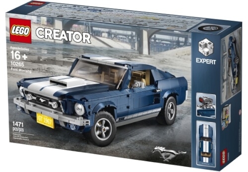 LEGO® Creator 10265 Creator Ford Mustang, Seltenes Set, 1471 Teile, ab 16 Jahre