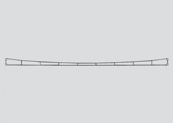 Märklin 8922 Fahrdrahtstück 165 mm