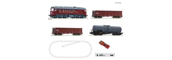 Roco 51331 z21 start Digitalset: Diesellokomotive BR 120 + Güterzug, DR