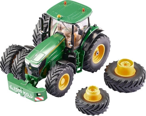 SIKU 6736 John Deere 7290R mit Doppelbereifung und Bluetooth App-Steuerung und Fernsteuermodul